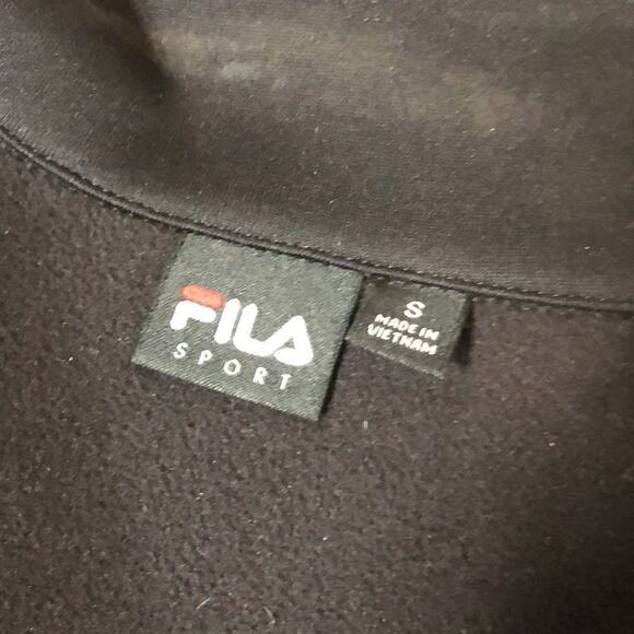 Fila Sport Jacket with Fleece Inner Lining Size Small - Picture 6 of 8